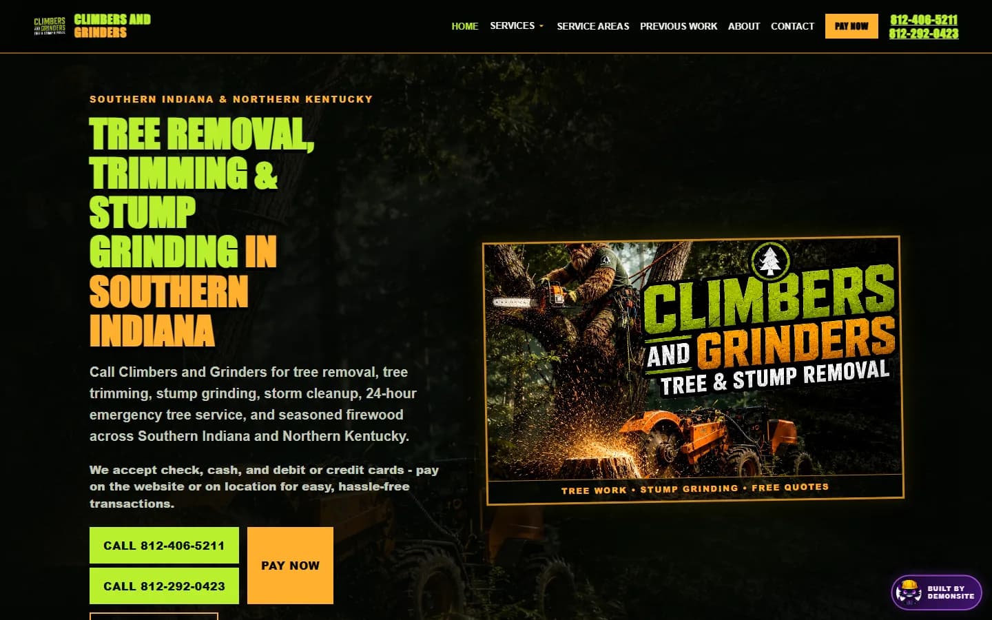Climbers & Grinders homepage